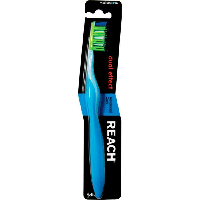 Зубна щітка Reach Dual Effect середня