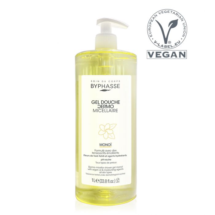Гель Byphasse (Біфас) для душу міцелярний Monoi 1000 мл