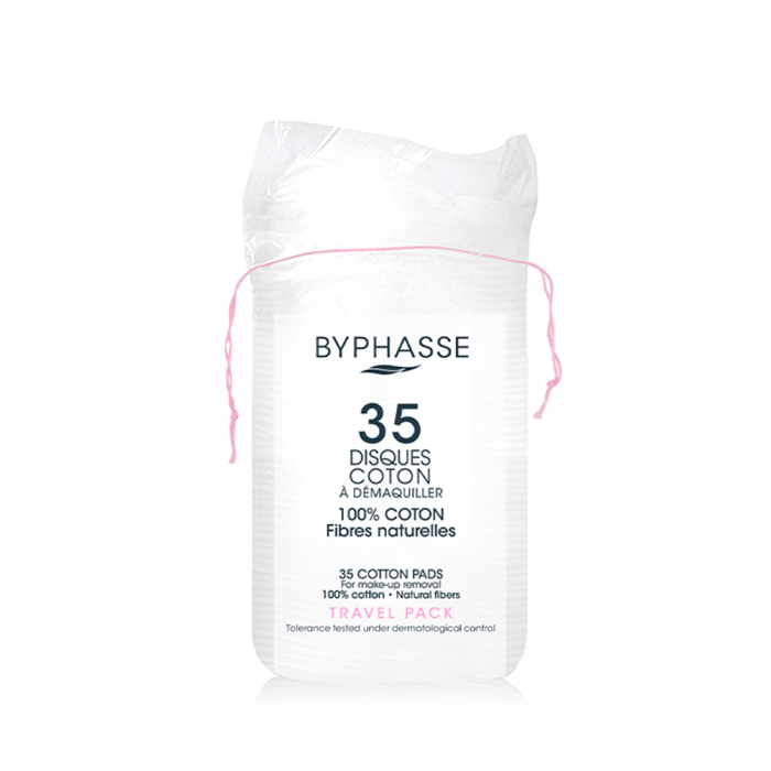 Диски ватні Byphasse (Біфас) для зняття макіяжу 35 шт