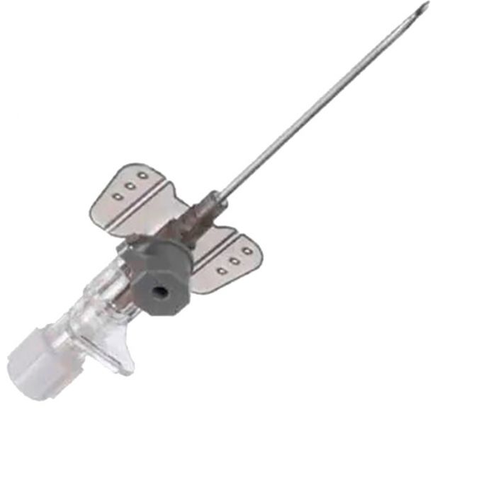 Канюля внутрішньовенна Medicare з крильцями, клапаном 16G