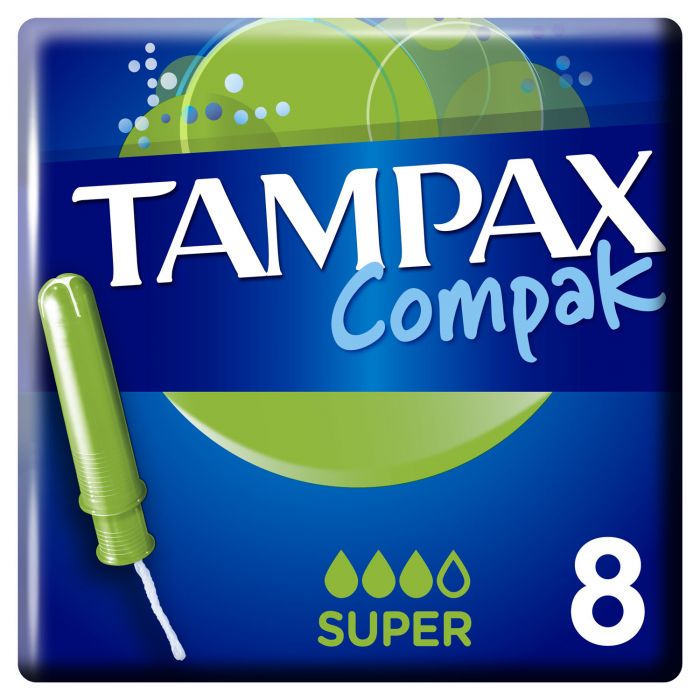 Тампони Tampax Compak Super Single 8 шт