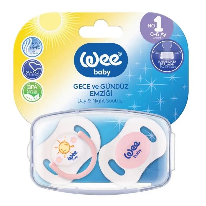 Набір Wee Baby (Ві Бейбі) ортодонтичних пустушок 