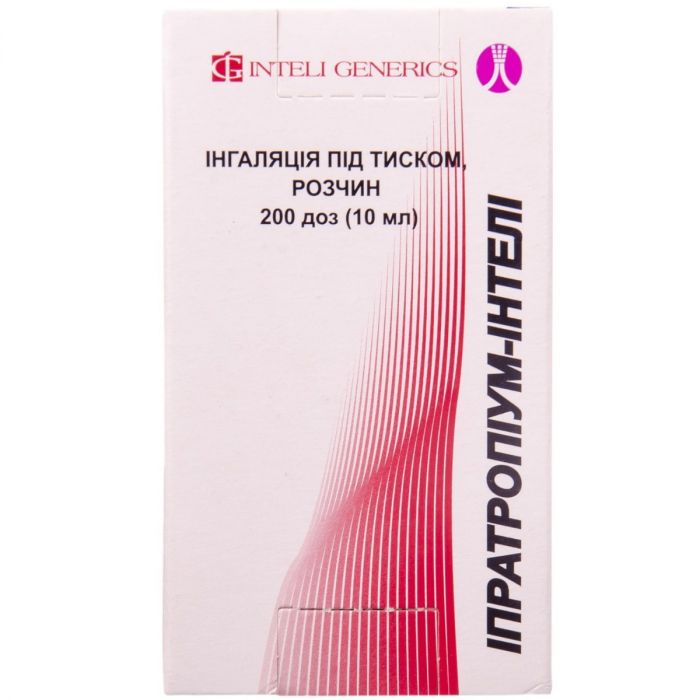 Іпратропіум-Інтел 10 мл розчин 200 доз