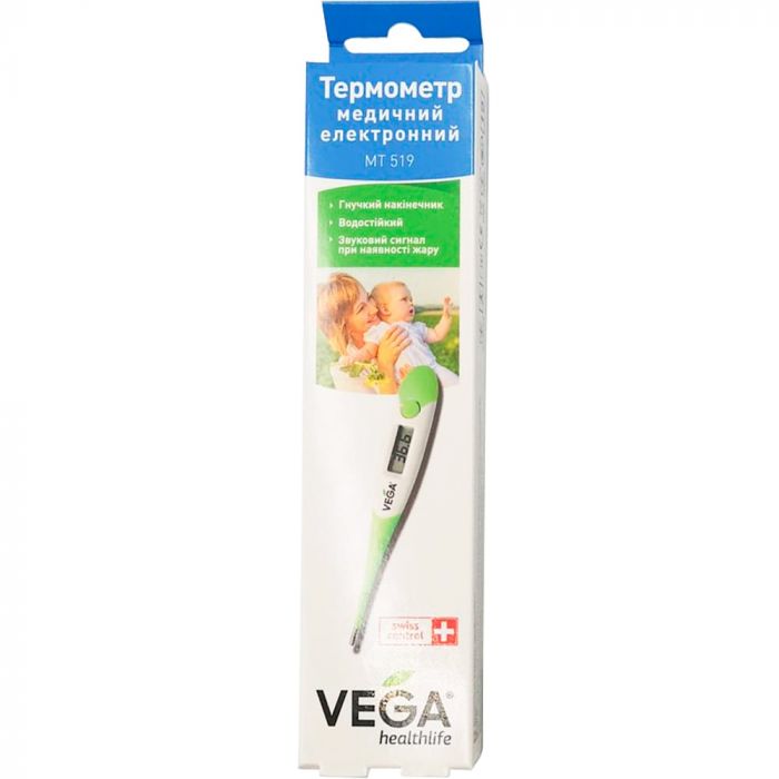 Термометр Vega електронний медичний МТ 519 (гнучкий)