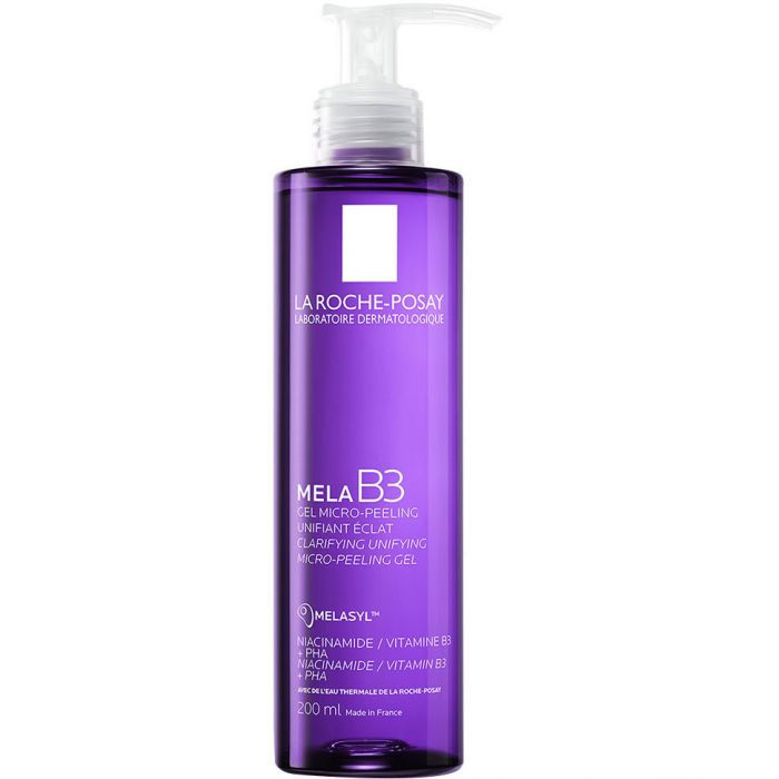 Гель-мікропілінг La Roche-Posay (Ля Рош-Позе) Mela B3 для очищення шкіри з пігментими та постакне плямами 200 мл