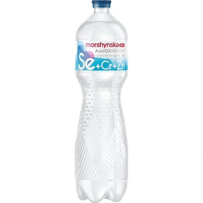 Вода мінеральна Моршинська + Анті Оксі селен-хром-цинк 1,5 негазована (ПЕТ)