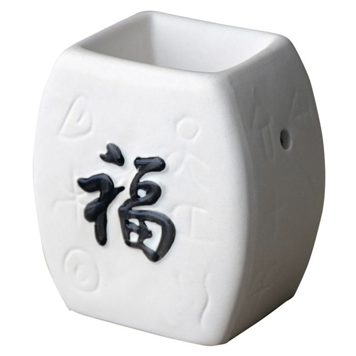 Аромалампа Ієрогліф біла