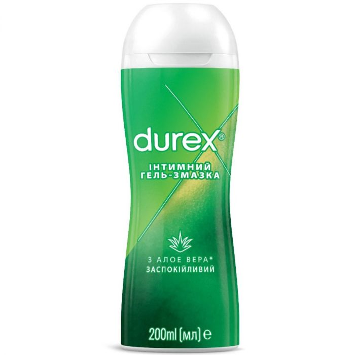 Гель-змазка Durex Play Massage 2в1 Aloe Vera з алое вера, 200 мл