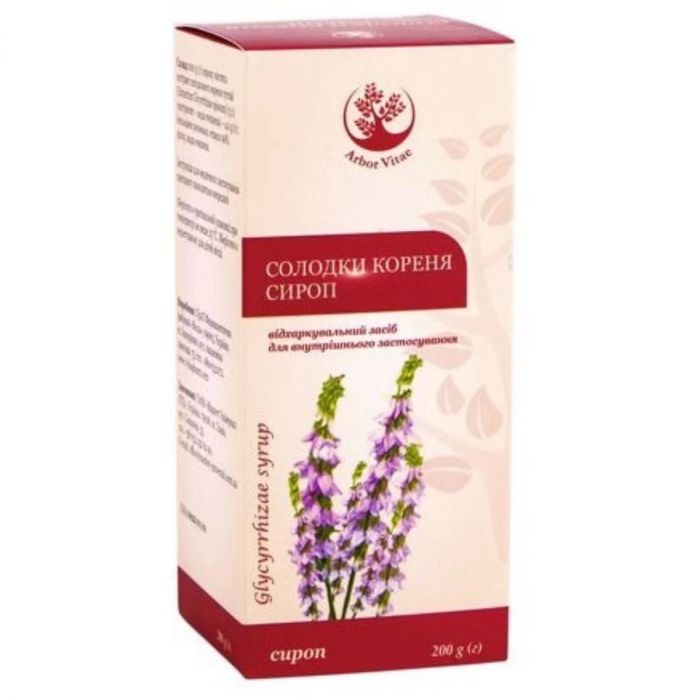 Солодки кореня сироп 200 г