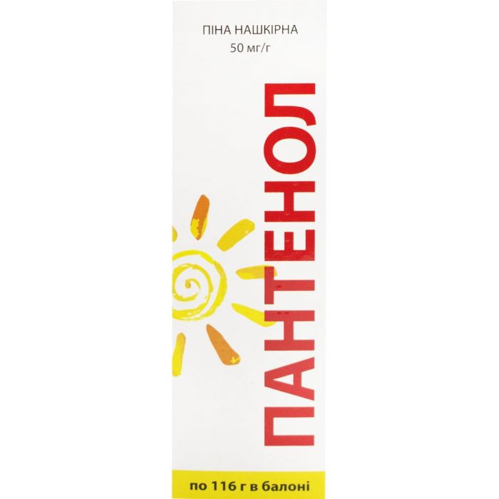 Пантенол піна, 116 г