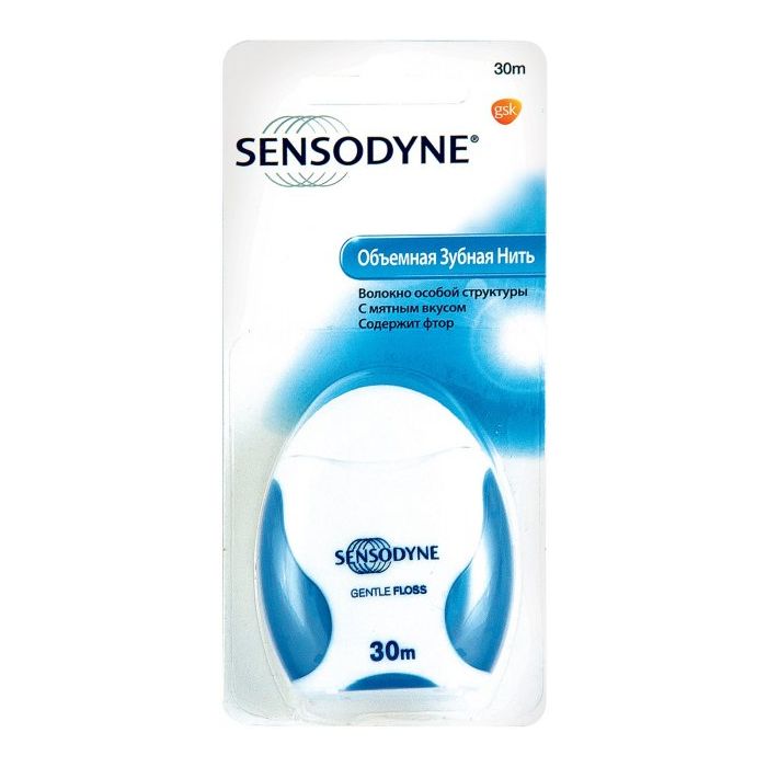 Нитка зубна Sensodyne Відновлення та захист