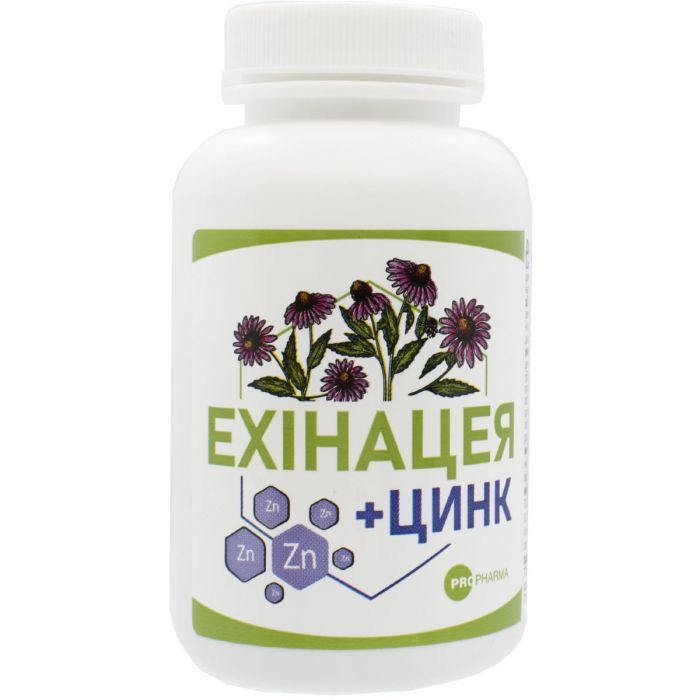 Ехінацея + Цинк капсули №30
