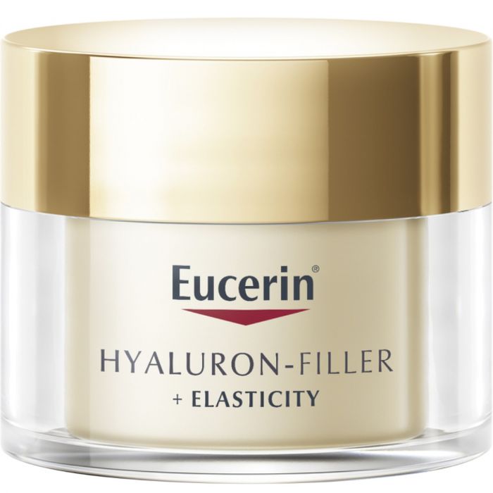 Крем Eucerin (Юцерін) Hyaluron-Filler + Elasticity денний для біоревіталізації та підвищення пружності шкіри з SPF30, 50 мл