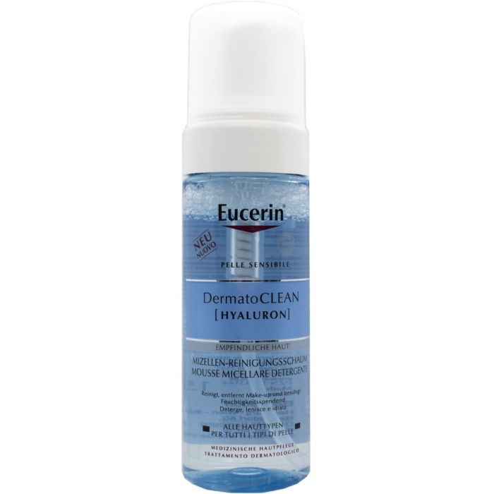 Пінка Eucerin (Юцерін) DermatoClean міцелярна очищуюча для чутливої ​​шкіри всіх типів 150 мл