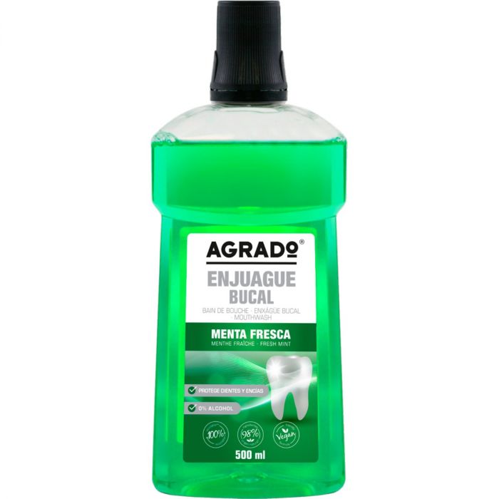 Ополіскувач Agrado для ротової порожнини М'ята 500 мл