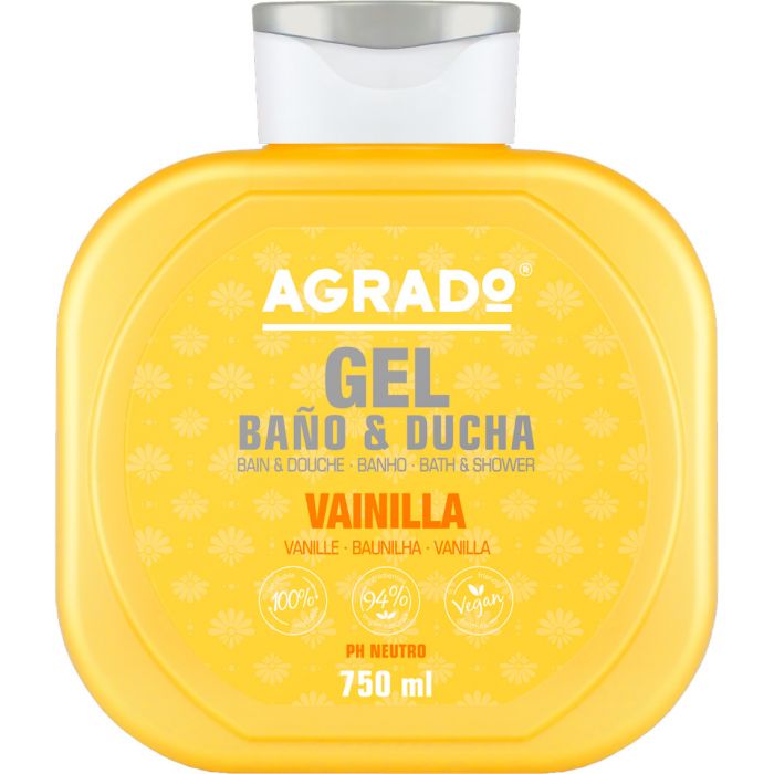 Гель Agrado для душу Ваніль 750 мл