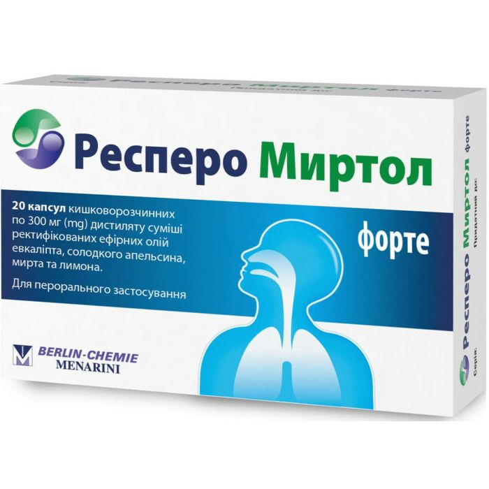 Респеро Миртол Форте капсули №20