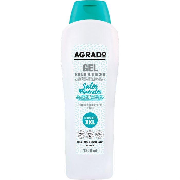 Гель для душу та ванни Agrado (Аградо) Мінеральні солі, 1250 мл