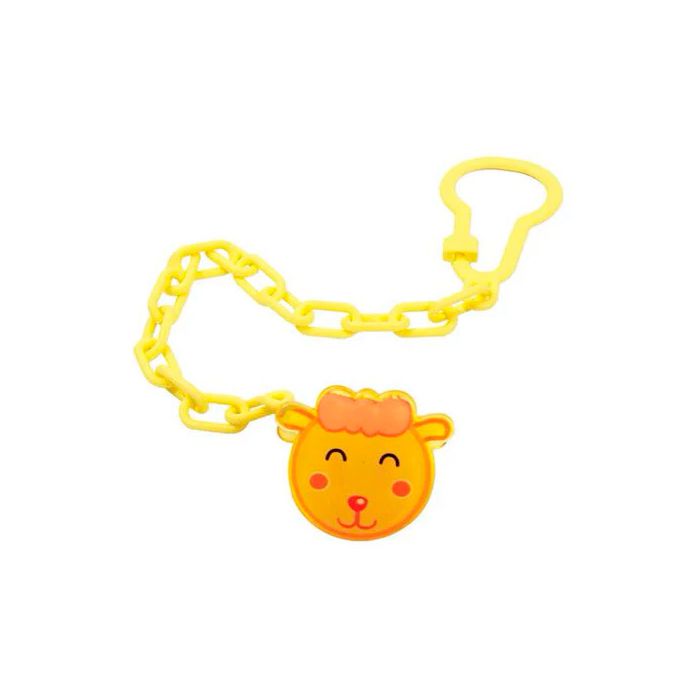 Кліпса для пустушки Lindo Баранчик, помаранчевий (Pk220)