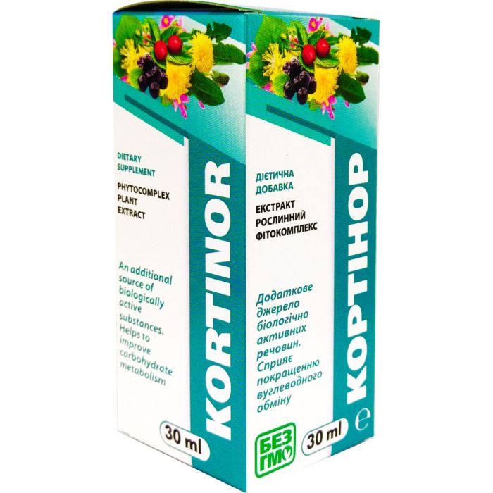 Кортинор фітоконцентрат 30 мл - фото №1 Кортинор фітоконцентрат 30 мл