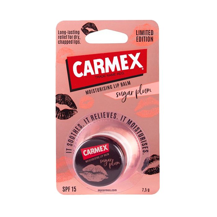 Бальзам Carmex для губ зі смаком Сливи банка 7,5 г
