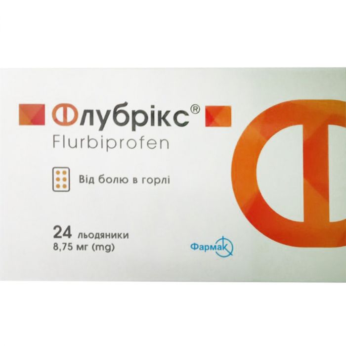 Флубрікс льодяники №24