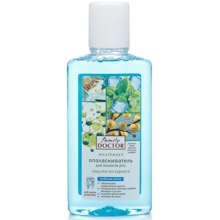 Ополіскувач для ротової порожнини Family Doctor Крижана м'ята 360 мл