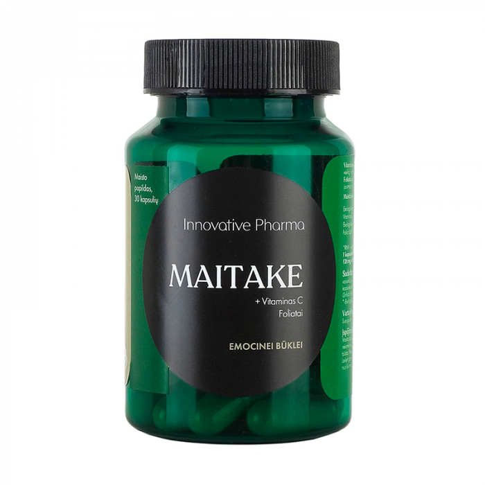 Добавка дієтична Майтаке + Вітамін С + Фолати капсули №30