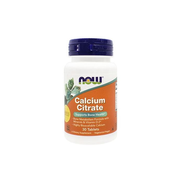 Now Кальцію цитрат таблетки №30