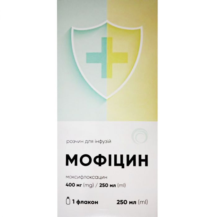 Мофіцин 400 мг/250 мл розчин для інфузій флакон 250 мл №1