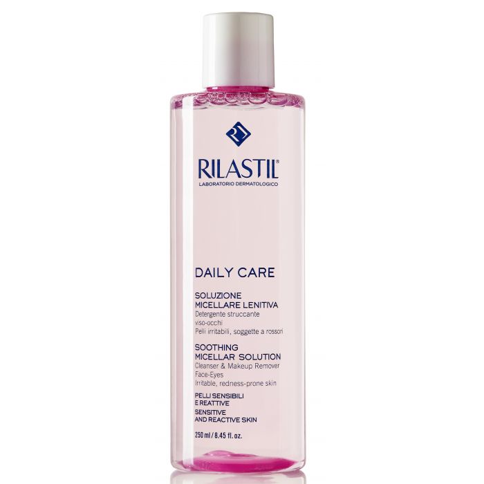 Вода Rilastil (Ріластіл) Daily Care очищає міцелярна для чутливої і делікатної шкіри обличчя і очей 250 мл