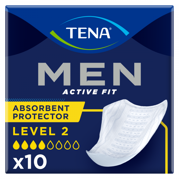 Прокладки урологічні чоловічі Tena for Men-2 №10 - фото №1 Прокладки урологічні чоловічі Tena for Men-2 №10