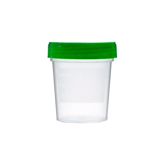 Контейнер для забору сечі 60 мл, стерильний, 1 шт.