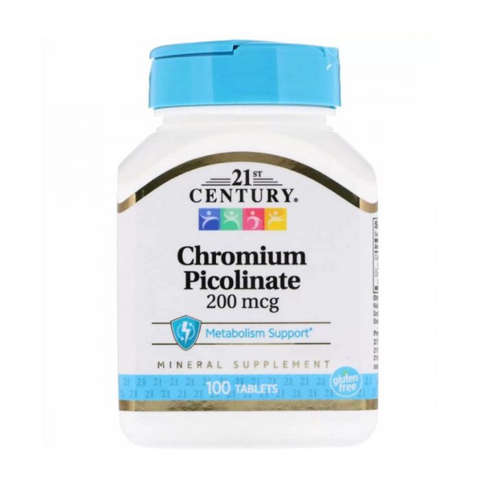 Піколінат хрому 200 мкг таблетки №100