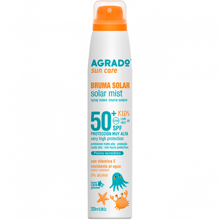Спрей-міст Agrado (Аградо) для дітей сонцезахисний SPF50+, 200 мл