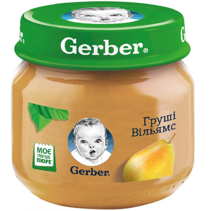 Пюре Gerber груша Вільямс (з 6 місяців) 80 г