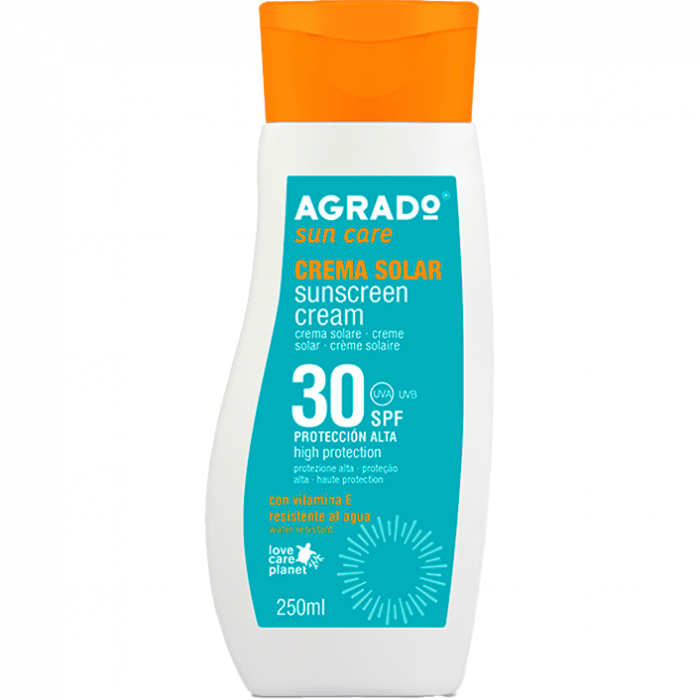 Крем Agrado (Аградо) сонцезахисний SPF30 250 мл