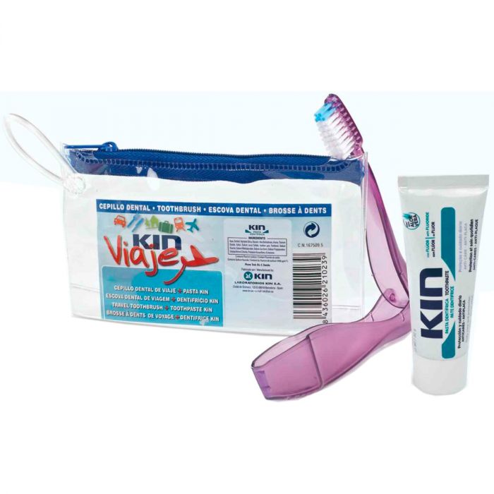 Набір Kin (Кін) для подорожей зубна щітка + паста 25 мл