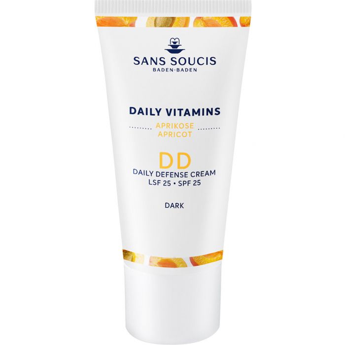 Крем Sans Soucis (Сан Сусі) Daily Vitamins DD захисний темний SPF25 Абрикос 30 мл