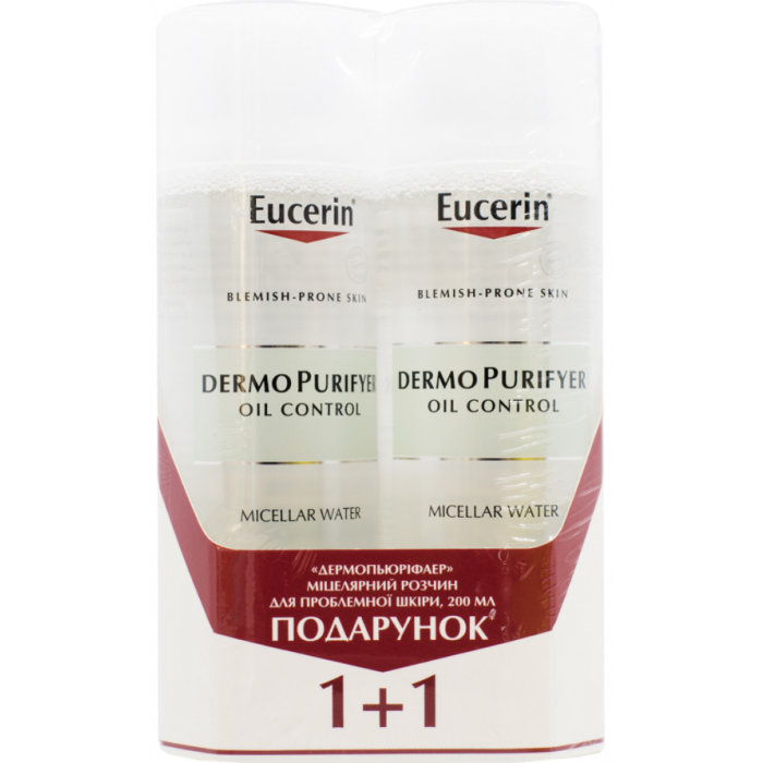Набір Eucerin (Юцерін) Dermo Purifyer міцелярний 2x200 мл