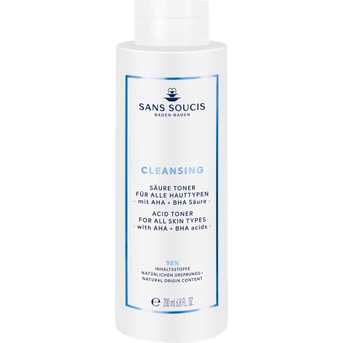 Тонер Sans Soucis (Сан Сусі) кислотний для обличчя 200 мл