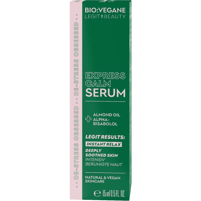 Сироватка Bio:Vegane (Біо Веган) для обличчя експрес заспокоєння 15 мл
