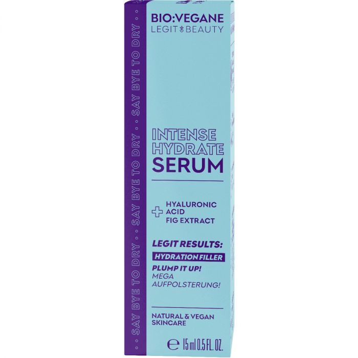 Сироватка Bio:Vegane (Біо Веган) для обличчя інтенсивне зволоження 15 мл