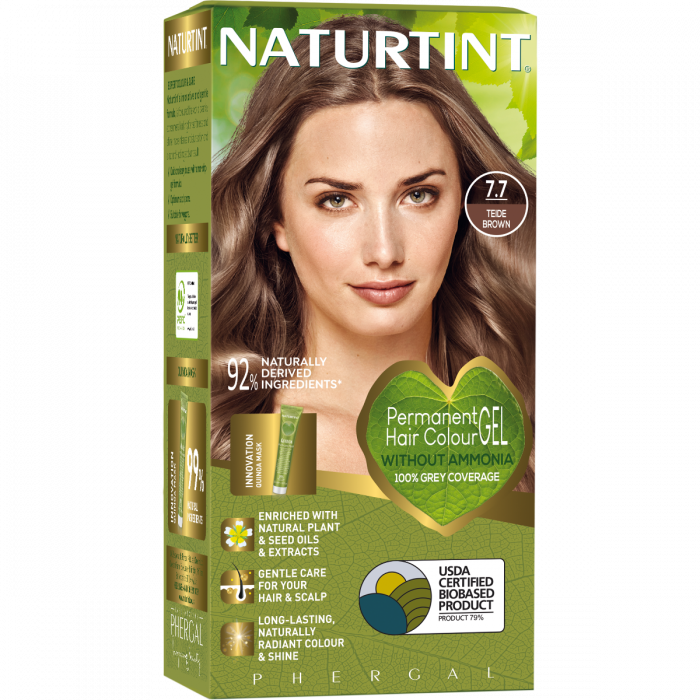 Фарба Naturtint (Натуртінт) для волосся №7.7 тон Коричневий тейде