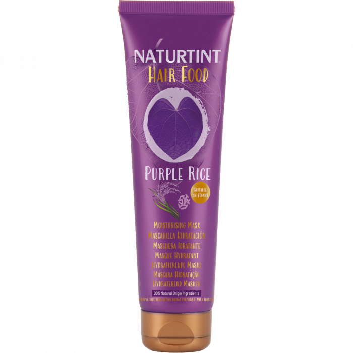 Маска Naturtint (Натуртінт) зволожуюча з пурпуровим рисом для сухого волосся 150 мл