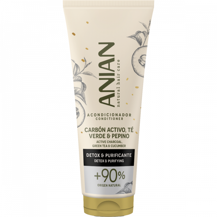 Кондиціонер Anian (Аніан) для жирного волосся з активованим вугіллям 250 мл