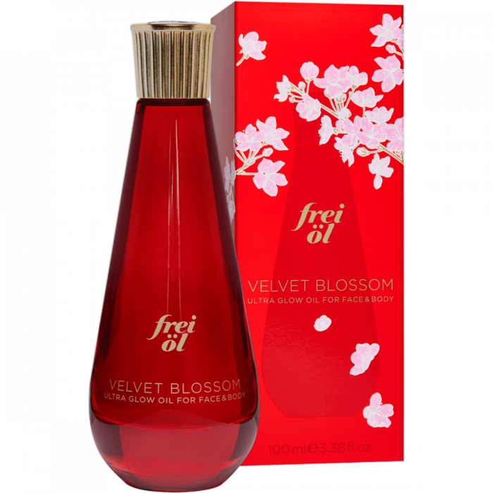 Олія Frei Ol (Фрай Ол) для обличчя та тіла Ультра сяйво Velvet Blossom 100 мл - фото №1 Олія Frei Ol (Фрай Ол) для обличчя та тіла Ультра сяйво Velvet Blossom 100 мл