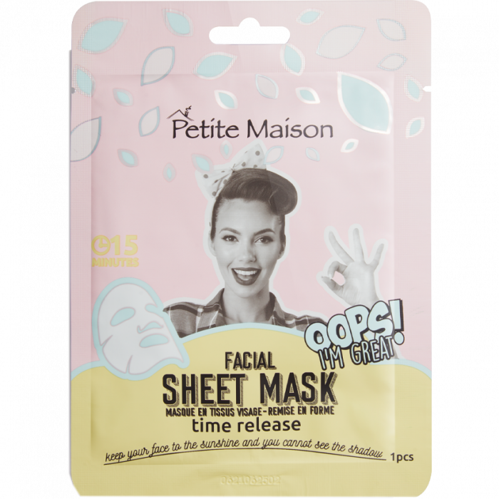 Маска Petite Maison (Петіт Мезон) для обличчя тканинна омолоджуюча 25 мл - фото №1 Маска Petite Maison (Петіт Мезон) для обличчя тканинна омолоджуюча 25 мл