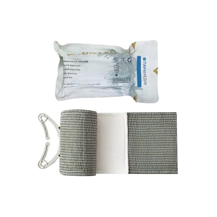 Бандаж перев'язувальний Paramedic (Парамедік) з однією подушкою р.4