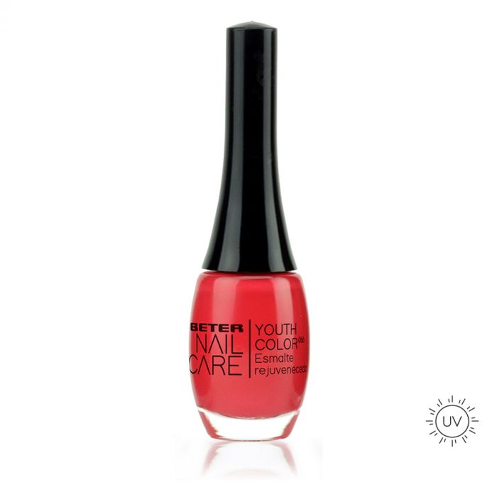 Лак Beter Nail Care молодіжний з омолоджувальним ефектом майже червоний світлий 066
